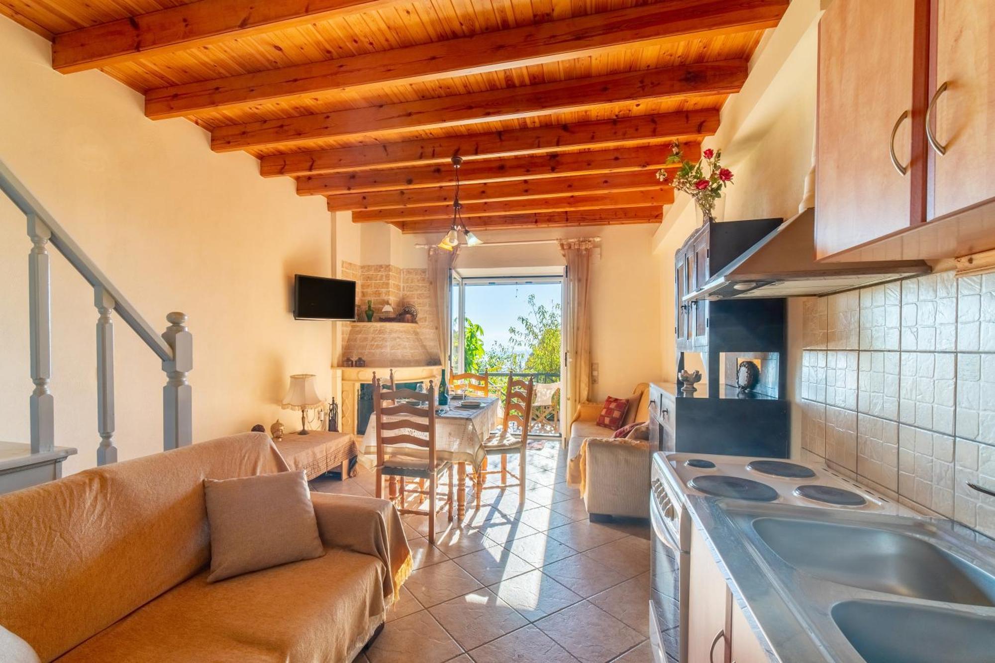 Villa Balis Panorama à Chlomos Extérieur photo
